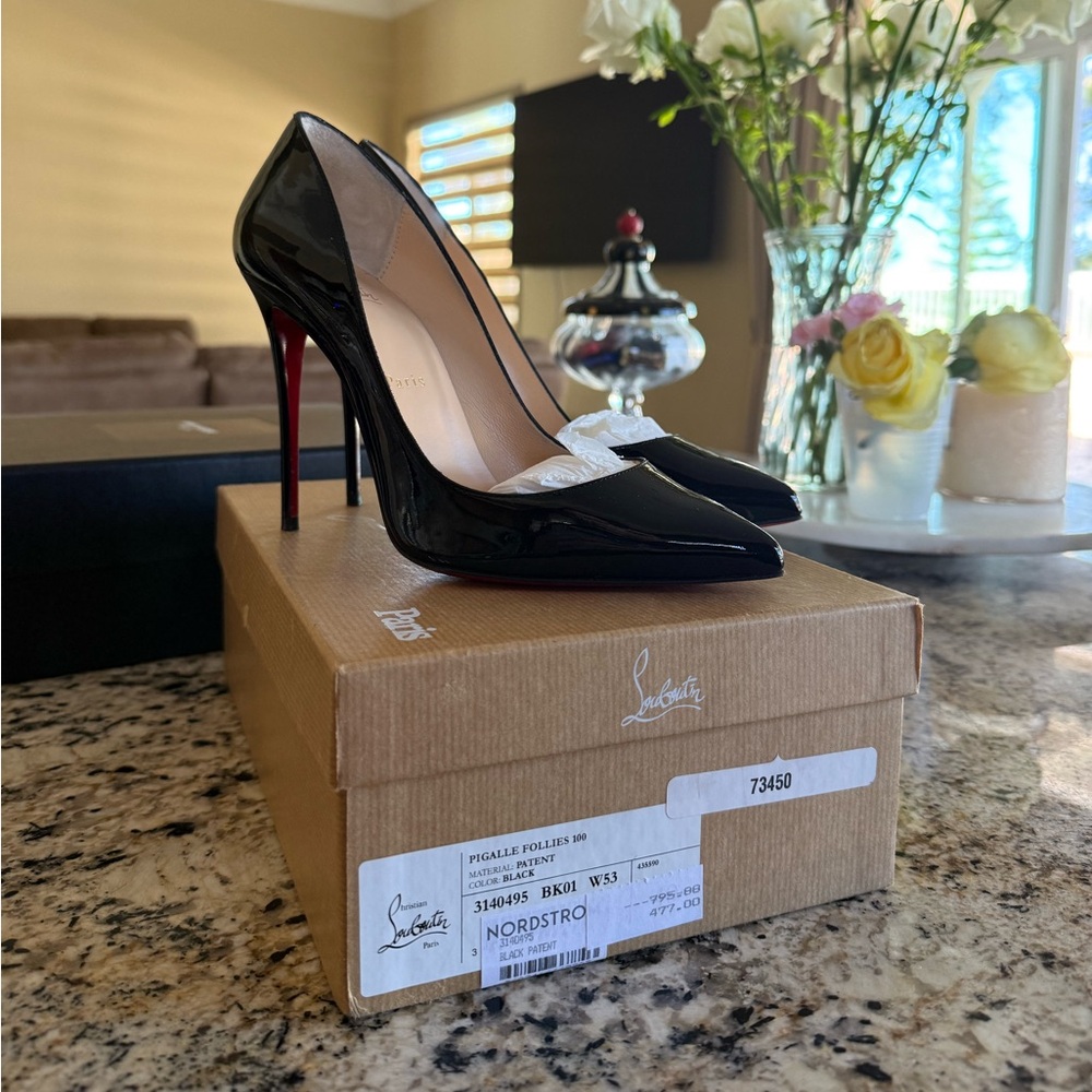 🖤❤️CHRISTIAN LOUBOUTIN PIGALLE FOLLIES 100❤️🖤